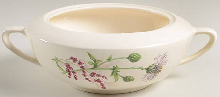 Thistle Round Vegetable No Lid