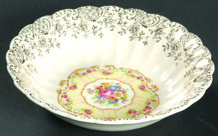 Toledo Delight White Fruit/Dessert (Sauce) Bowl