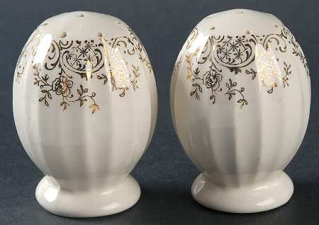 Toledo Delight White Salt & Pepper Set