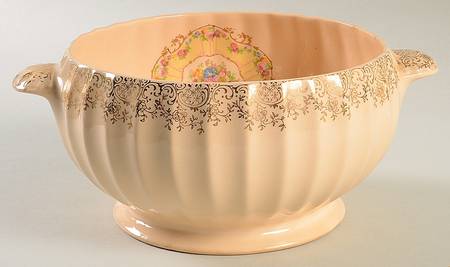 Toledo Delight Sand Round Vegetable No Lid