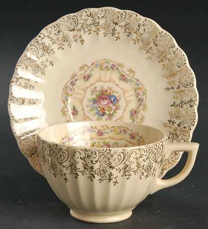 Toledo Delight Sand Footed Cup & Saucer Set