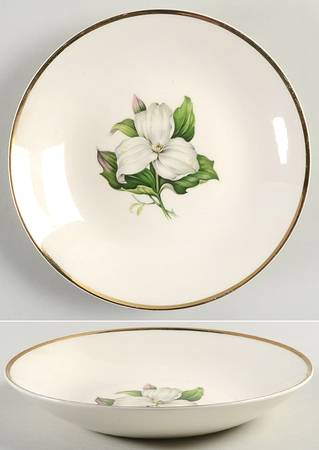 Trillium White (Glamour, Coupe) Coupe Soup Bowl