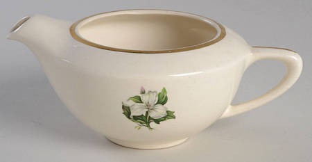 Trillium White (Glamour, Coupe) Creamer