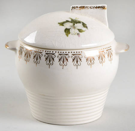 Trillium Sugar Bowl & Lid