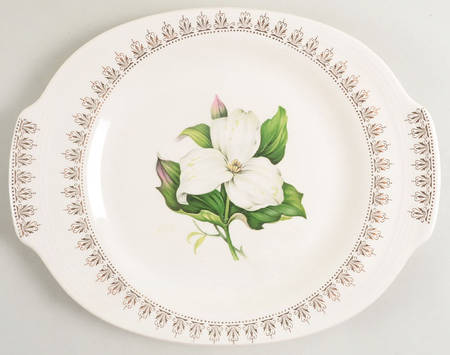 Trillium 11" Oval Serving Platter