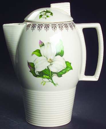 Trillium Coffee Pot & Lid by Limoges-American