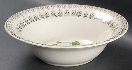 Trillium 8" Round Vegetable Bowl by Limoges-American