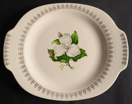 Trillium 13" Oval Serving Platter
