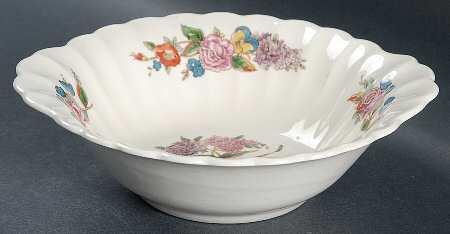 Wales Lugged Cereal Bowl by Limoges-American
