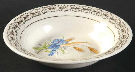 Wheatfield Smooth Edge Fruit/Dessert (Sauce) Bowl