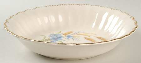 Wheatfield Fluted Edge Coupe Soup Bowl