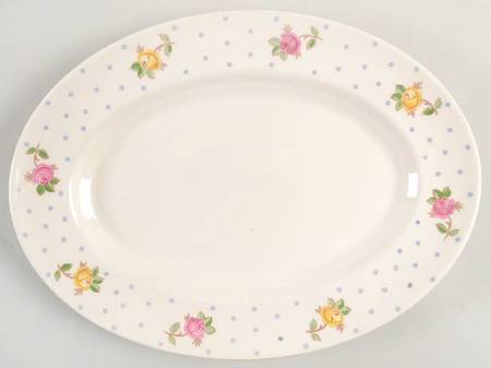 White Oaks 12" Oval Serving Platter