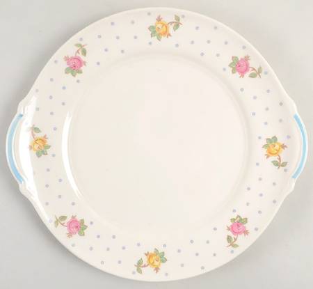 White Oaks Handled Cake Plate