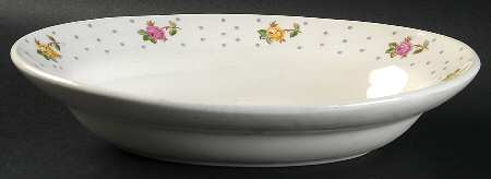 White Oaks 9" Oval Vegetable Bowl