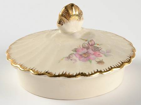 Wild Rose (Gold Trim) Lid for Teapot