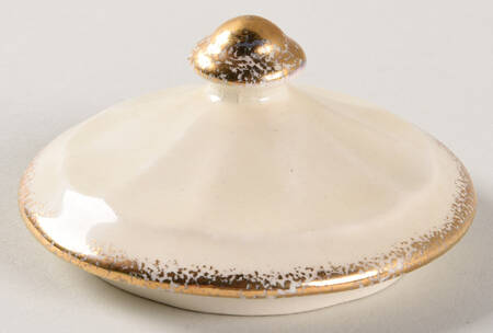 Yellow Daisy (Gold Trim) Lid for Sugar Bowl