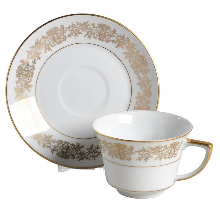 Victoria Flat Cup & Saucer Set