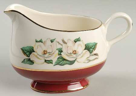 Burgundy Gravy Boat