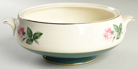 Cameo (Rose Center) Round Vegetable No Lid