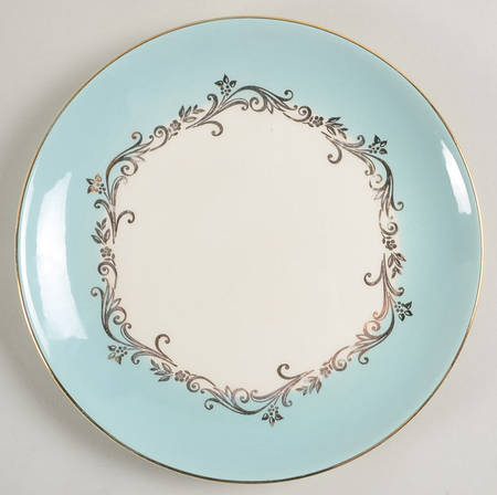 Gold Crown Salad Plate