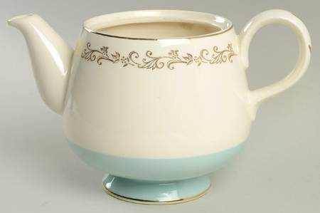 Gold Crown Teapot No Lid