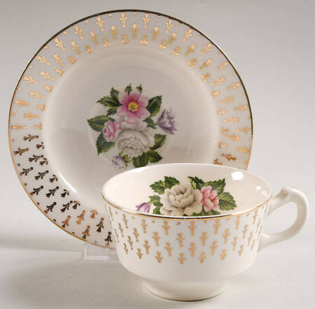Imperial Flat Cup & Saucer Set