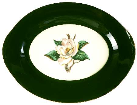 Jaderose 13" Oval Serving Platter