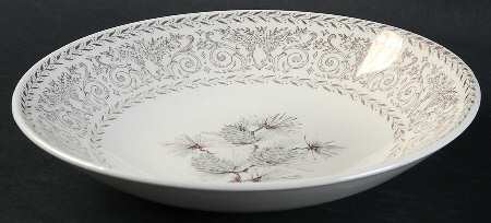 Pine Cone Coupe Soup Bowl