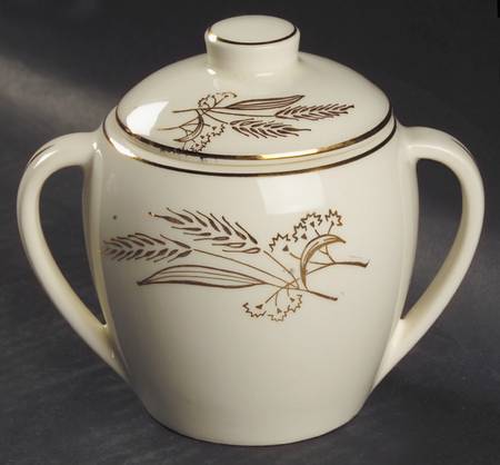 Prairie Gold Sugar Bowl & Lid