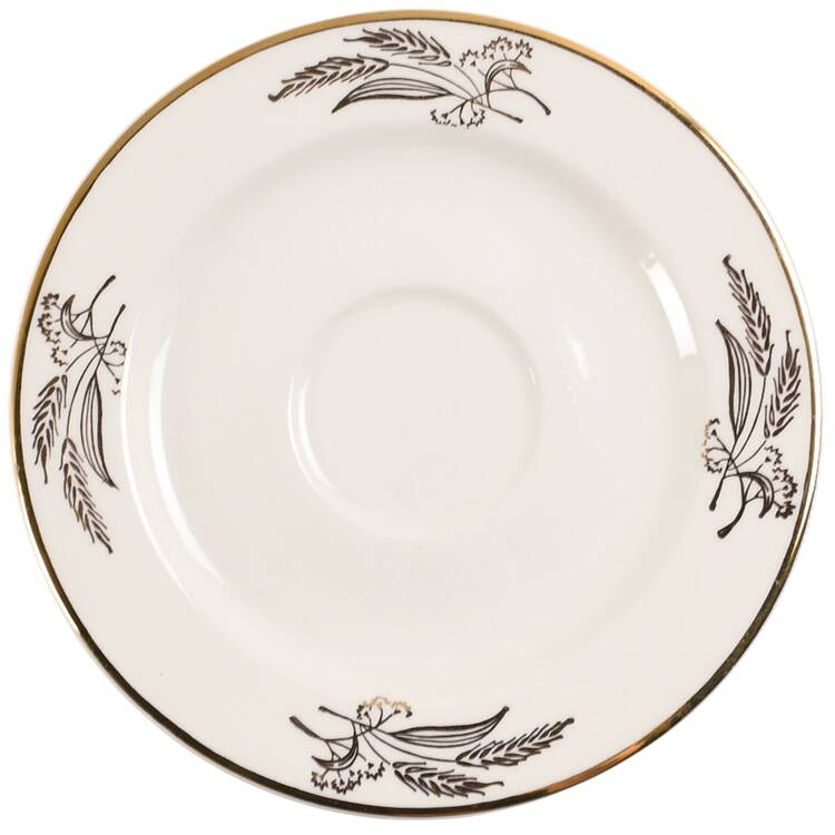 Prairie Gold Saucer for Flat Cup