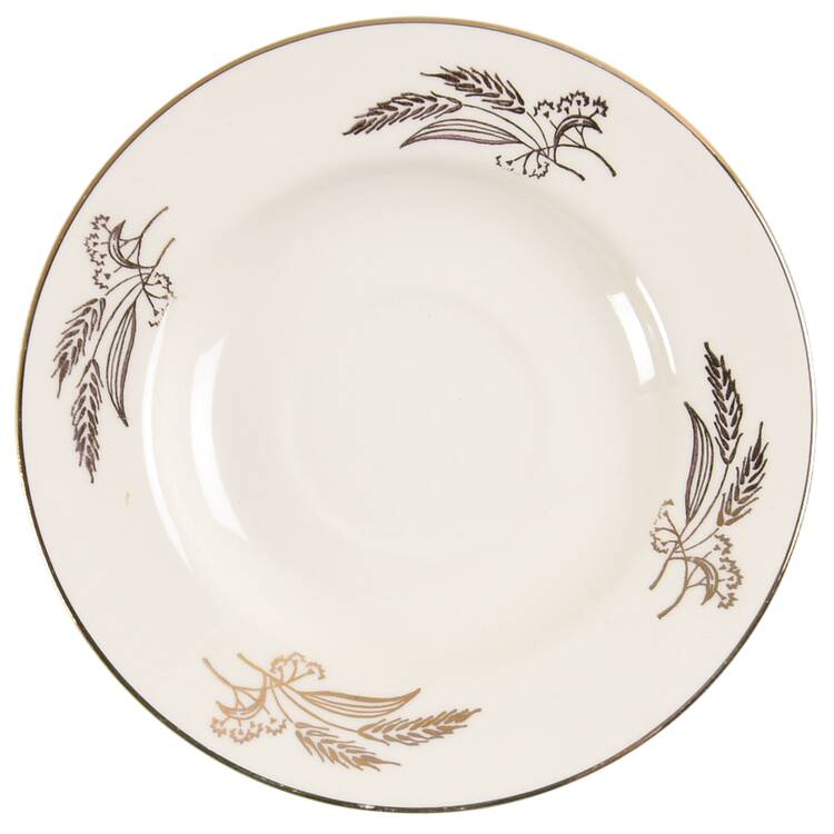 Prairie Gold Saucer for Flat Cup
