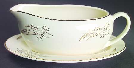 Prairie Gold Gravy Boat & Underplate/Relish