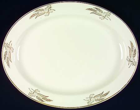 Prairie Gold 13" Oval Serving Platter