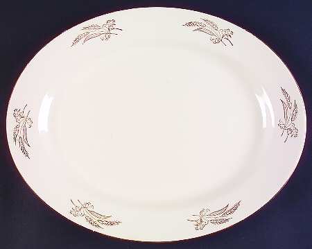 Prairie Gold 13" Oval Serving Platter