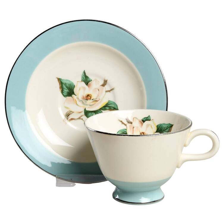 LTC12 Footed Cup & Saucer Set