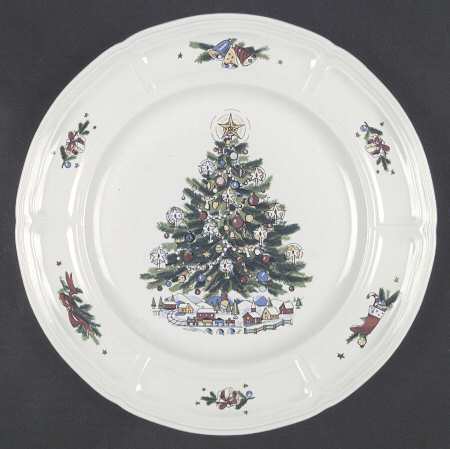 Christmas Dinner Plate