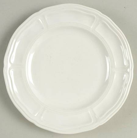 Colonial White Bread & Butter Plate