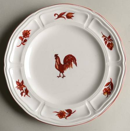 Mr. Rooster Bread & Butter Plate