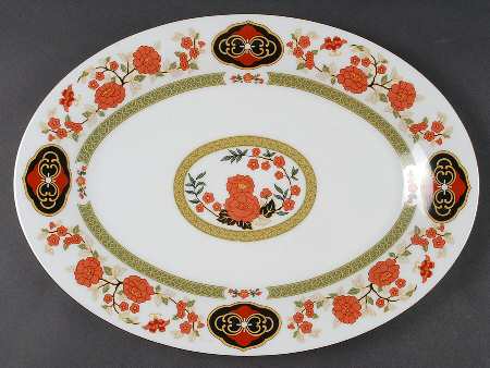 Cakara 14" Oval Serving Platter