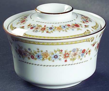 Chippendale Sugar Bowl & Lid