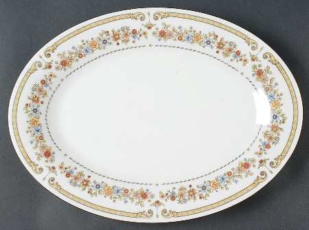 Chippendale 14" Oval Serving Platter