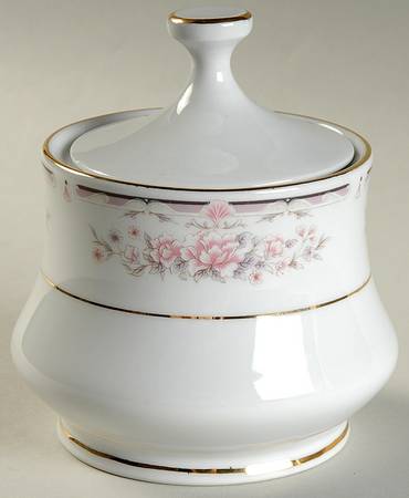 Donna (Gold Verge) Sugar Bowl & Lid