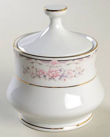 Donna (Gold Verge) Sugar Bowl & Lid