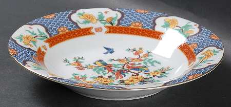 Imperial Garden Rim Soup Bowl