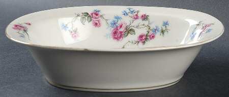 LIM10 9" Oval Vegetable Bowl