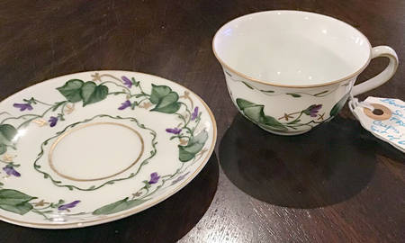 LIM12 Flat Cup & Saucer Set