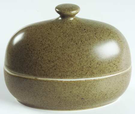 Acorn (Round) Oval Covered Butter