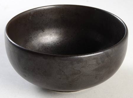 Coal (Round) Dessert Bowl