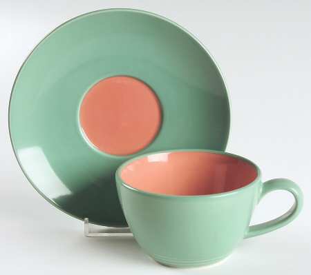 Colorways Flat Cup & Saucer Set