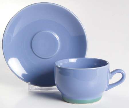 Colorways Flat Demitasse Cup & Saucer Set